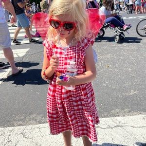5T Old Navy Red&white Dress Super Cute